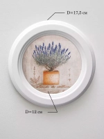 Картины на стену интерьерные на холсте 3 шт. 17.5 см