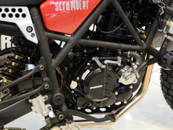 Мотоцкил FUEGO SCRAMBLER LUX 300 ПТС (красный)