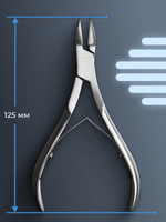 Кусачки для вросшего ногтя, 16 мм, Две лапки, NNL 06L2 | 16