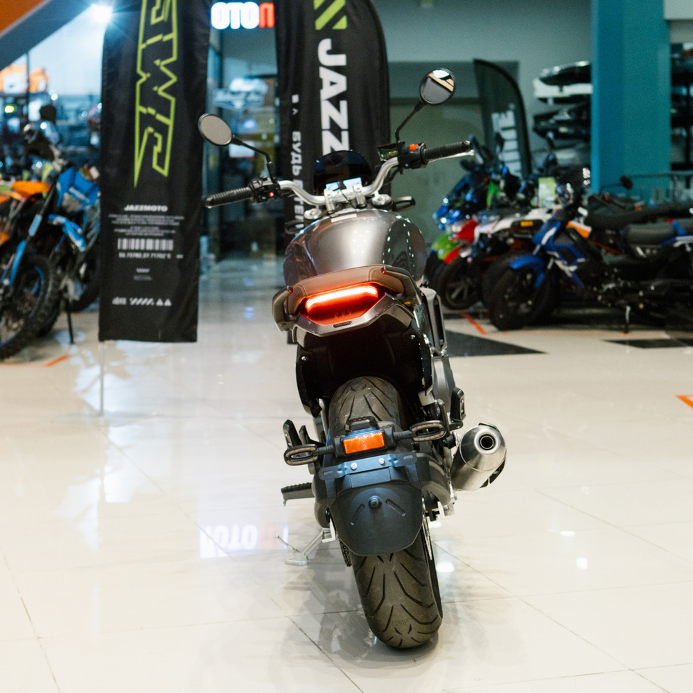Мотоцикл CYCLONE RE5 (SR600) 2024 ПТС серый