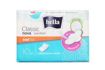 Прокладки "Белла"  классик nova Comfort drainet air 10шт./36