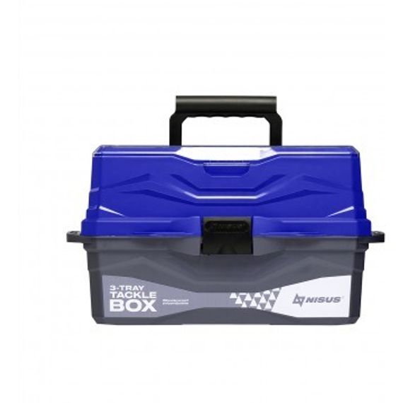 Ящик для снастей NISUS Tackle Box трехполочный синий (N-TB-3-B)