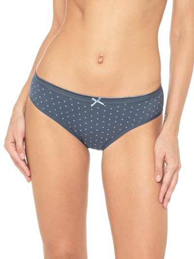 Трусики-слипы с принтом в виде треугольников (Размер: M) (Цвет: серый)