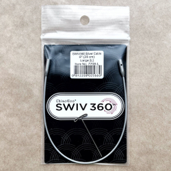 ChiaoGoo, Леска SWIV360, 125 см Large для съемных спиц размера L (готовая длина спиц 150см)