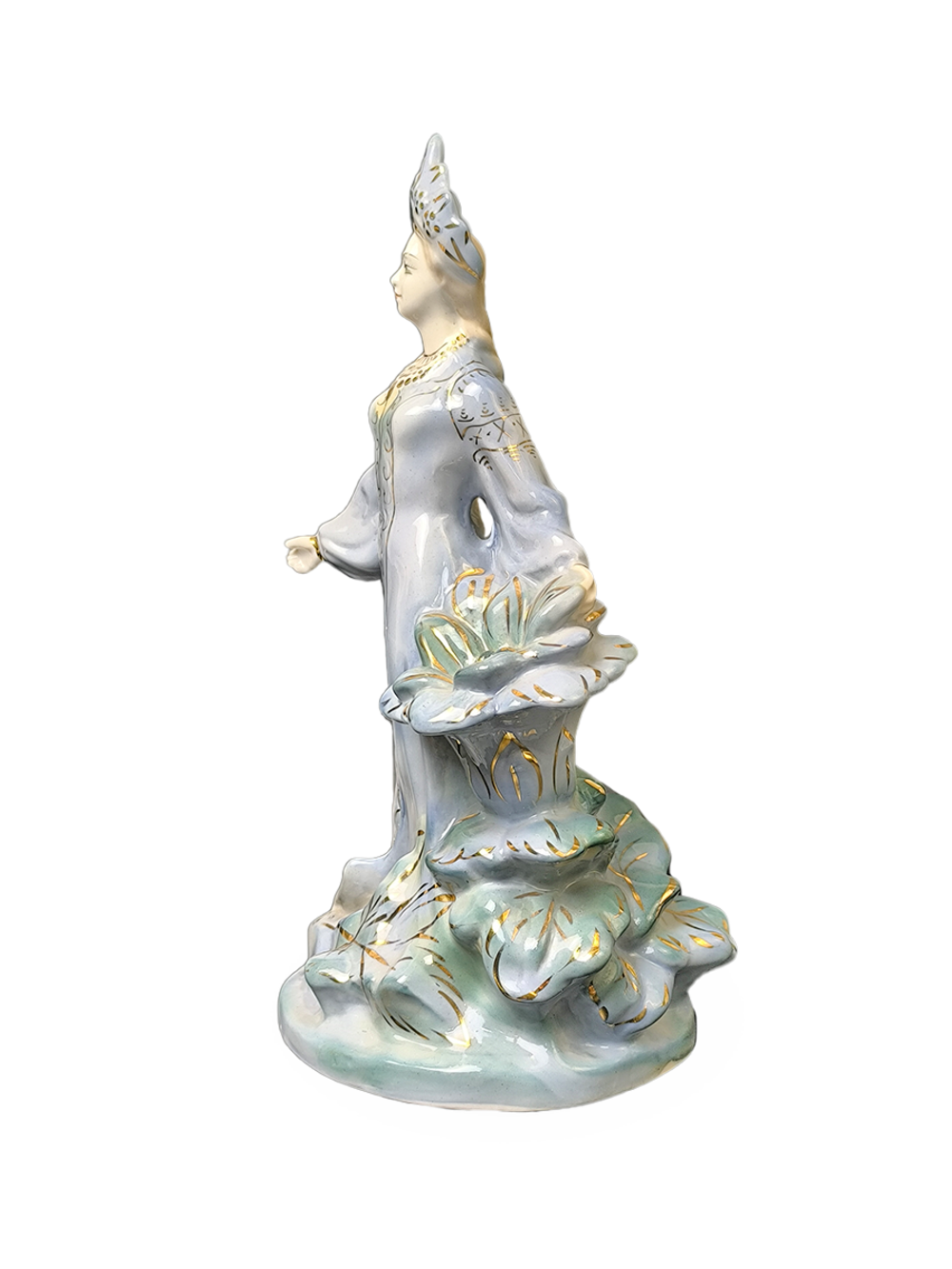 Фарфоровая статуэтка "Хозяйка медной горы" Гжель