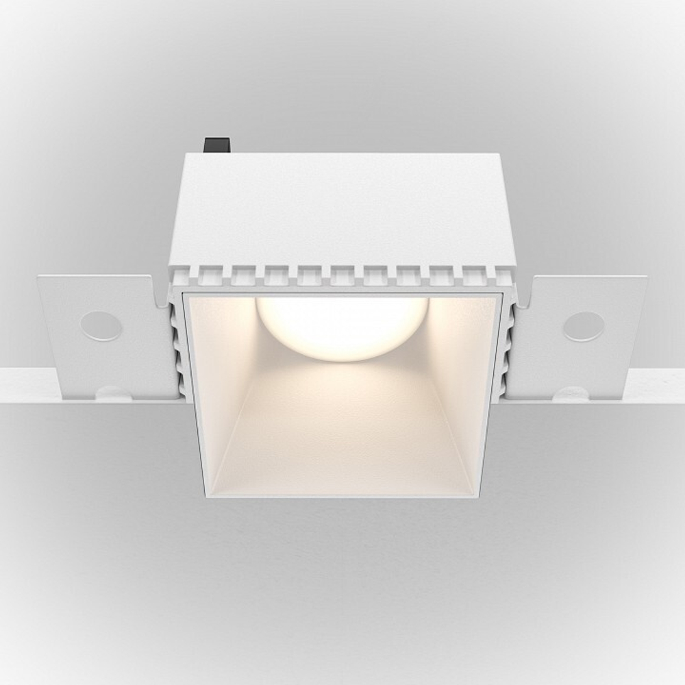 Встраиваемый светильник Maytoni Technical DL051-01-GU10-SQ-W