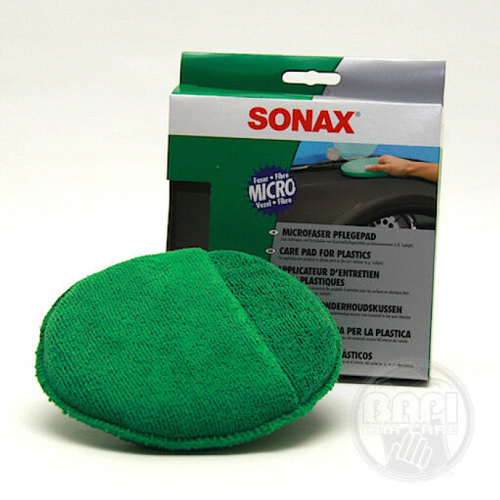 SONAX Microfaser Pflegepad - Аппликатор для пластика
