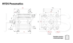 SDA 50x45 Пневмоцилиндр