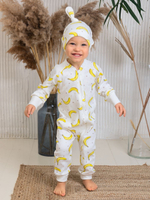 Комбинезон растущий на молнии "Бананы"