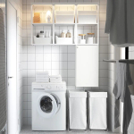 Книжный шкаф -  ENHET IKEA/ ЭНХЕТ ИКЕА, 150х120 см, белый