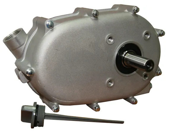 Понижающий редуктор Lifan 182F-192F, KP460, KP500 с автоматическим сцеплением 1:2 (выходной вал 22 мм)