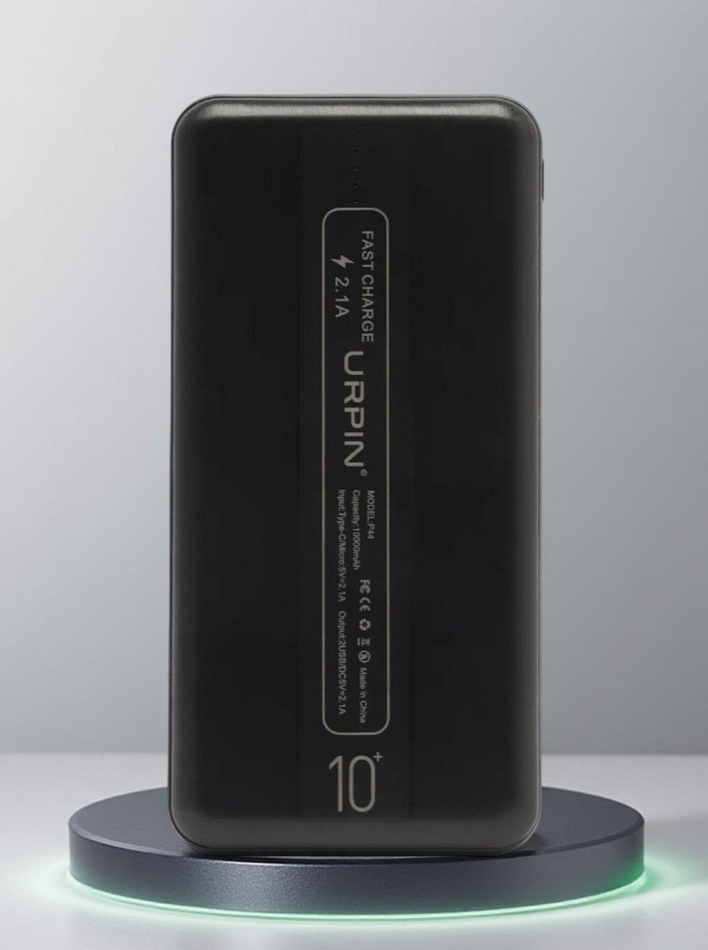 Повербанк (PowerBank) URPIN P44 (10000mAh)