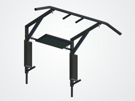 Турник-брусья-пресс Стэнли Zero цв. белый Черный (матовый)