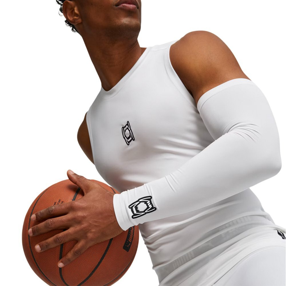 Рукава Puma Hoops Team Sleeves White