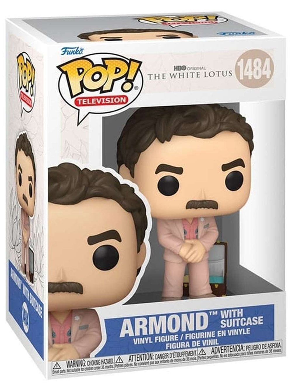 Фигурка Funko POP! TV White Lotus Armond w/Suitcase (1484) 81206
