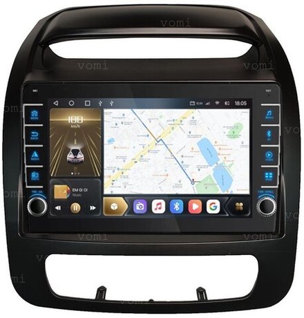 Магнитола для KIA Sorento 2012-2020 (отдельный экран климата) - Carmedia OL-9794-1 (крутилки) QLed, Android 10, ТОП процессор, CarPlay, SIM-слот