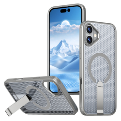 Прозрачный чехол Mesh Pro Magnetic Case для iPhone 16 Plus