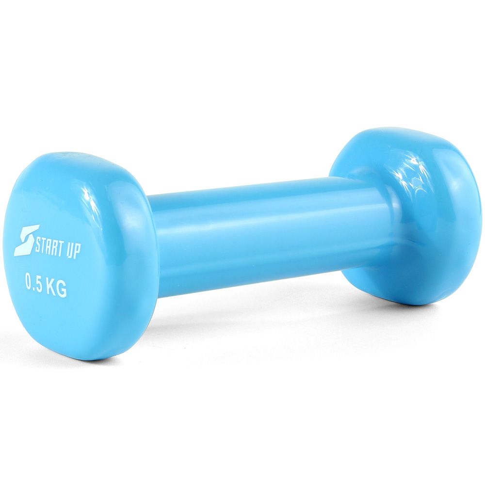 Гантель виниловая Start Up HY-D-041 0,5 кг синий