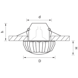 Встраиваемый светильник Lightstar Modo 006870