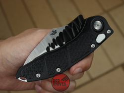 Нож Microtech Stitch Black / BLK A+++ алюминиевая рукоять 169-1ODBK