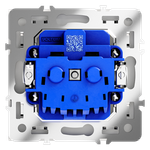 Розетка встраиваемая VOLTUM S70 с заземлением 16А, (белый матовый)