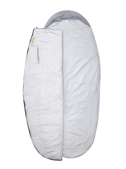 Спальный мешок Naturehike Oval PS200, 220х95 см, серый (NH20MSD03)