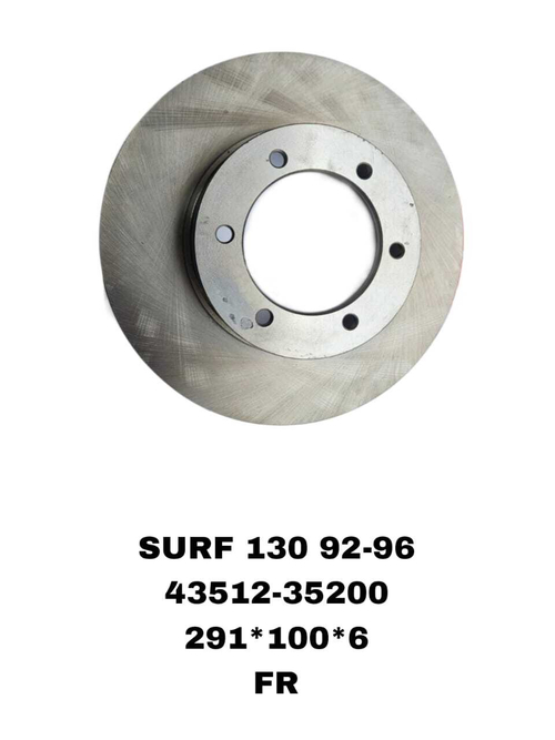 ТОРМОЗНЫЕ ДИСКИ SURF VZN130,KZN130 1988-1996 ,FURANER 95