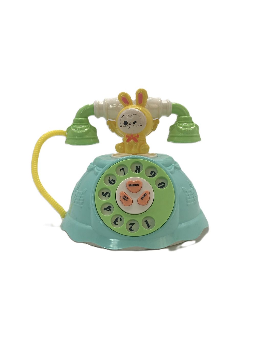 Игрушка Телефон Зайка (A422-18Y-1), цвет голубой