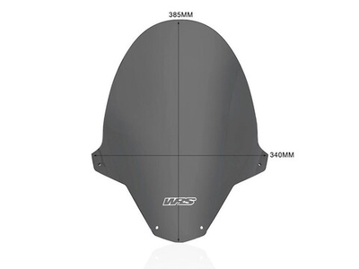 WRS Ветровое стекло Touring Aprilia Tuono 660 / V4 сильно затемненное