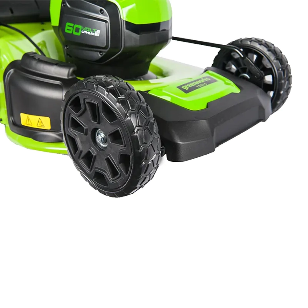 Аккумуляторная газонокосилка Greenworks GD60LM46SPK4 60V 60В (1 x 4 Ач, ЗУ) нож 46 см, 2502907UB