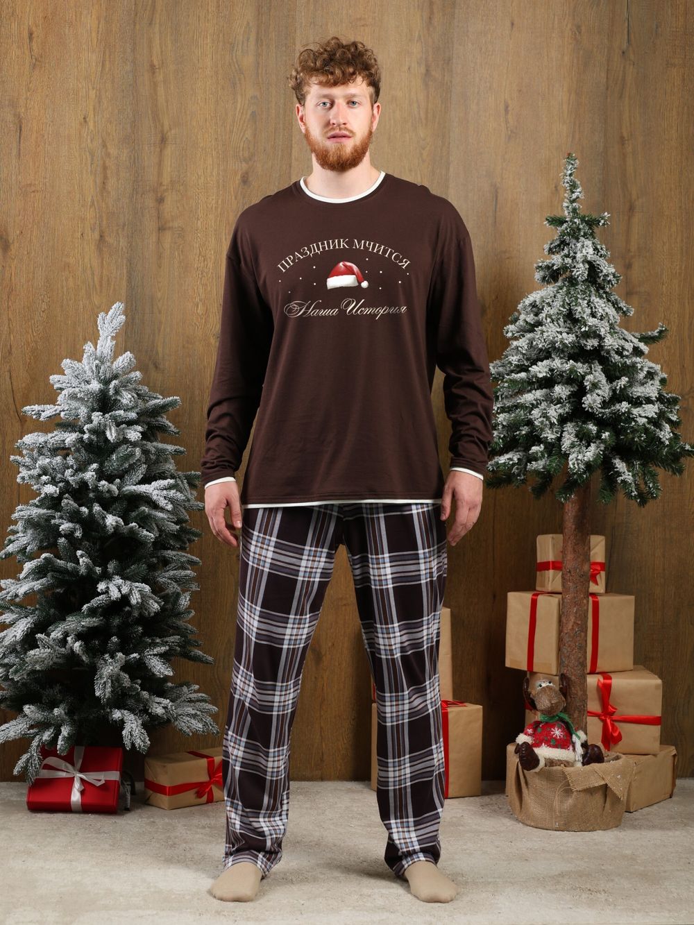 Костюм мужской Твикс-4 Виотекс КОРИЧНЕВЫЙ