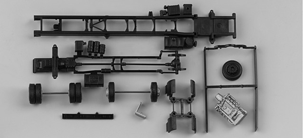 Шасси для двухосного грузовика Mercedes-Benz Actros. 2 шт.