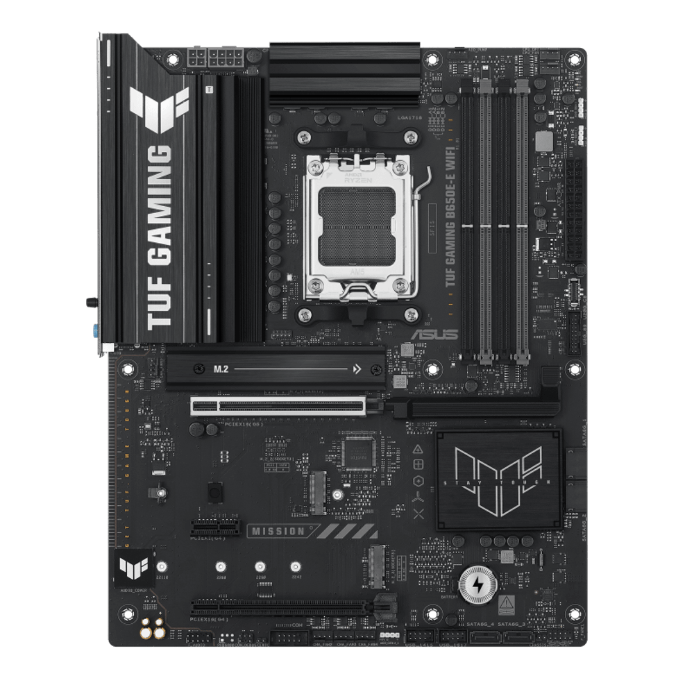 Материнская плата ASUS TUF GAMING B650E-E WIFI AM5 4xDDR5 4xSATA3 RAID 3xM.2 DP HDMI USB-C ATX