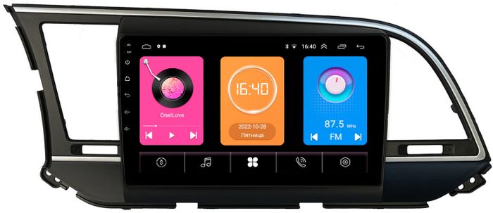 Магнитола для Hyundai Elantra 2016-2018 - GT9-9025/9026 на Android 10