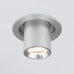Встраиваемый поворотный светодиодный светильник Pispa 10W 4200K серебро 9917 LED