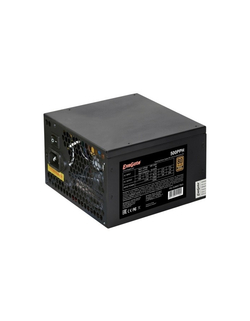 Exegate EX280577RUS-OEM Блок питания 500W Exegate 500PPH-OEM, 80+Bronze, ATX, black, APFC, 12cm, 24p, (4+4)p, 5*SATA, 3*IDE