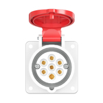 Розетка панельная PSS IP44 16A 6P+E 400В