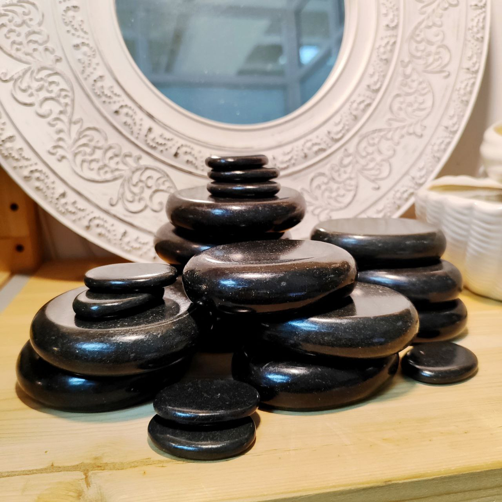 Камни для стоун терапии 20 штук