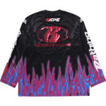 A Bathing Ape Bathing Ape Flame Pattern Лонгслив Футболка