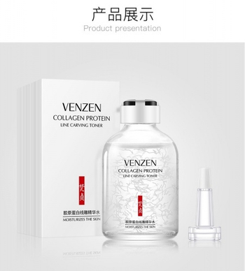 Сыворотка Venzen с коллагеном антивозрастная, увлажняющая, Collagen Protein, 50 мл