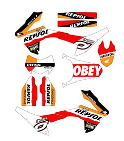 Graphic decal set, Sticker kit, for Honda CRF250L-M 2012-2020