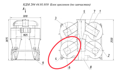 КДМ204 44.01.050 Циклон