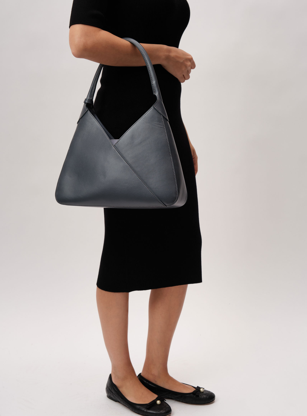 Кожаная сумка Azaro 30889 графит