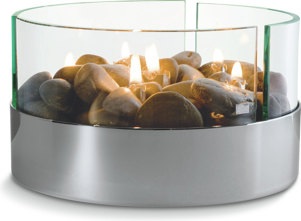 Подсвечник Philippi Lampa oliwna Burn, алюминий, 20 см