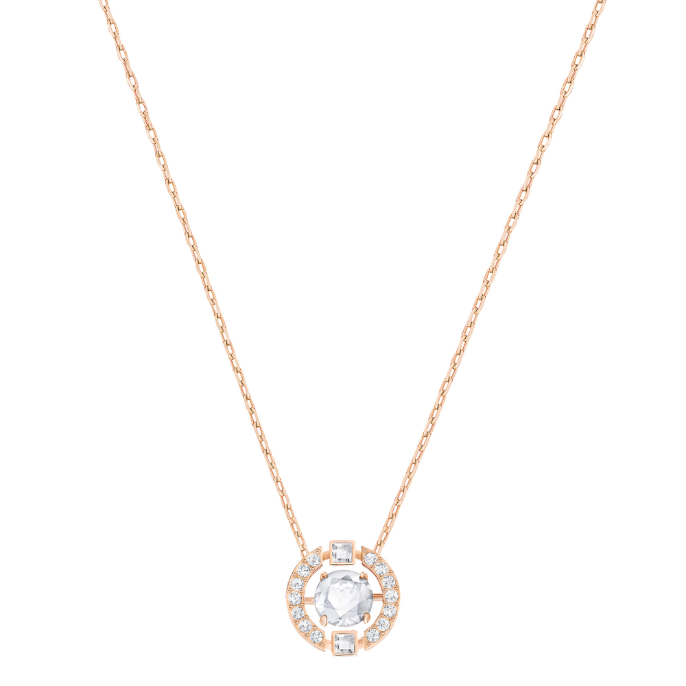 SPARKLING DC:NECKLACE CZWH/CRY/ROS 5272364