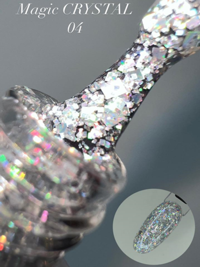 Гель-лак FOR YOU Magic Crystal № 04