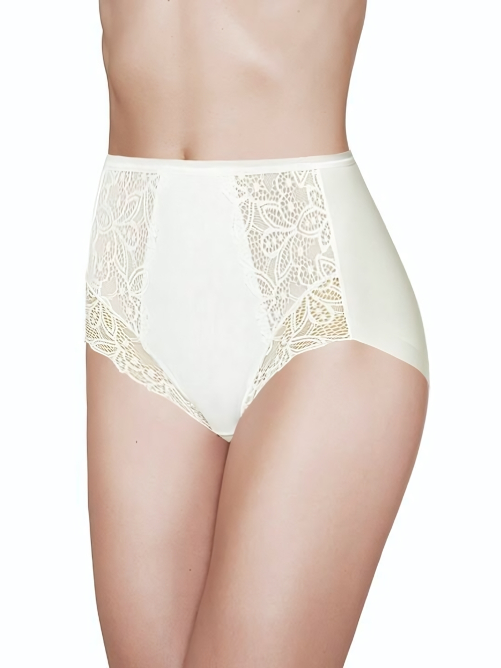 Трусики-слип с высокой линией талии Bella Best Comfort (Размер: M) (Цвет: телесный)