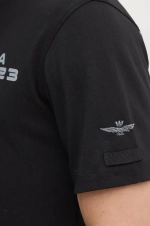 Футболка муж. Aeronautica 2330 черный плече лента