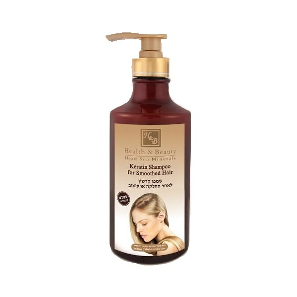 Шампунь для волос кератиновый Health&Beauty 780мл