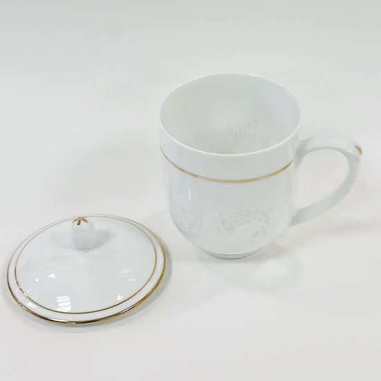 Кружка фарфоровая "Рыбы", 380 мл